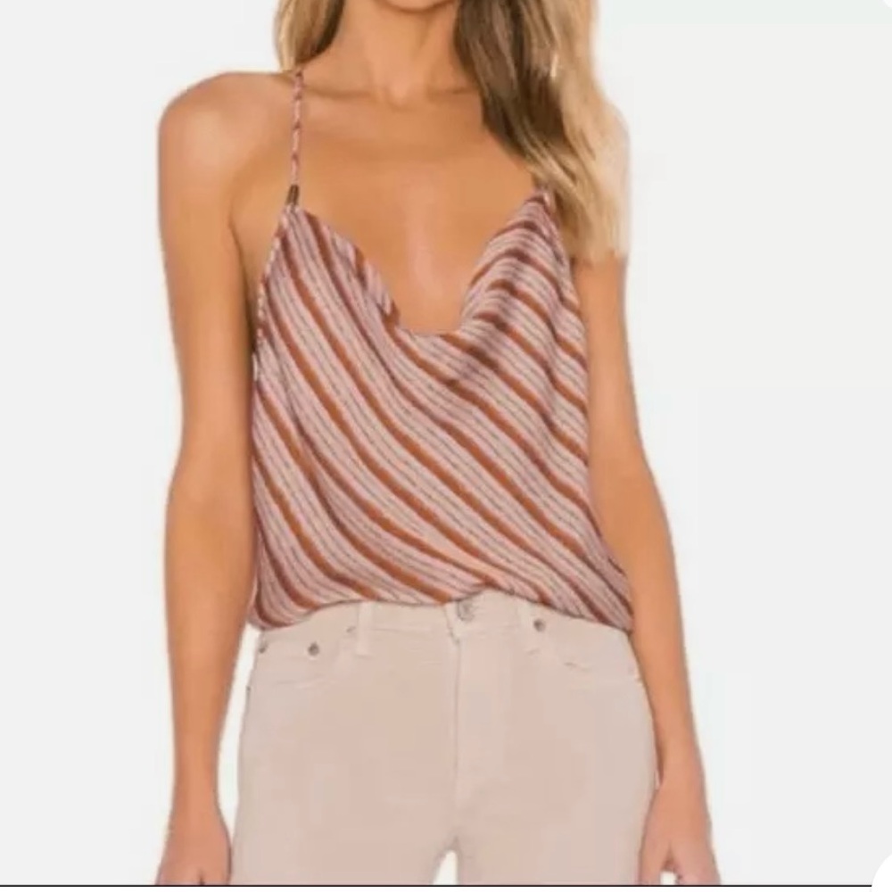 NWT Free People Cowl Neck Tank Top